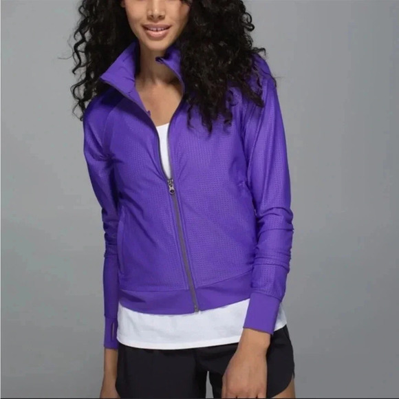 lululemon athletica Jackets & Blazers - Lululemon Sweaty Or Not Jacket
Iris Flower
